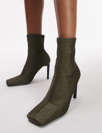 Botine Topshop, kaki