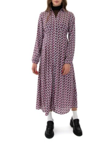Rochie midi Only, mix culori