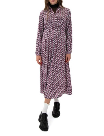 Rochie midi Only, mix culori