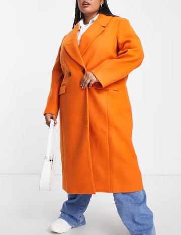 Palton Forever New, portocaliu