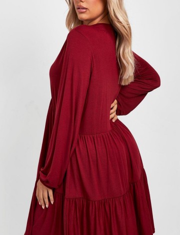 Rochie mini Boohoo, vișiniu