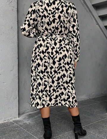 Rochie midi Shein, mix culori