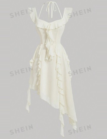 Rochie mini Shein, crem