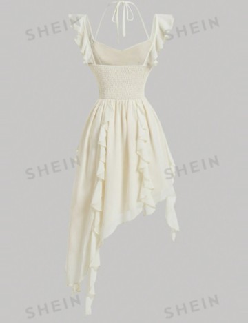 Rochie mini Shein, crem