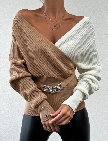 Pulover Shein, mix culori
