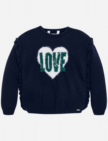 Pulover Mayoral, bleumarin