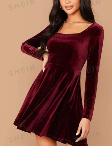 Rochie mini Shein, vișiniu
