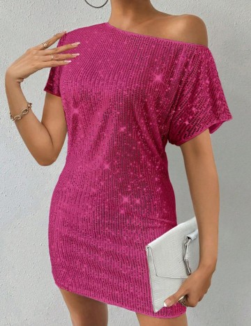 Rochie mini Shein, roz