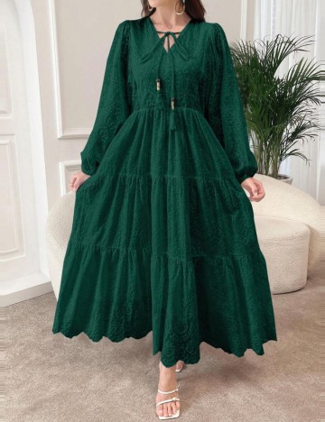Rochie maxi Shein, verde