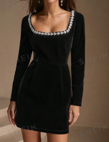 Rochie midi Shein, negru