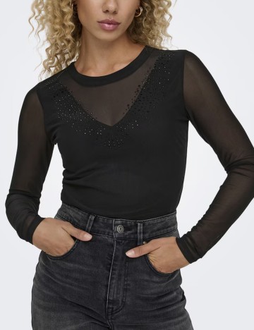 Bluză Tip Body Only, negru