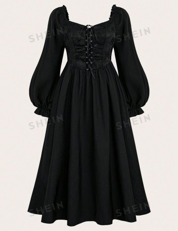 Rochie midi Shein, negru