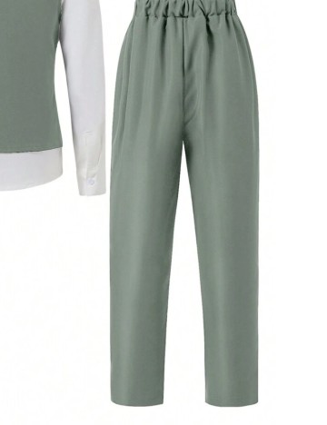 Pantaloni Shein, verde