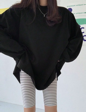 Bluză Shein DAZY, negru