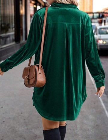 Rochie midi Shein, verde