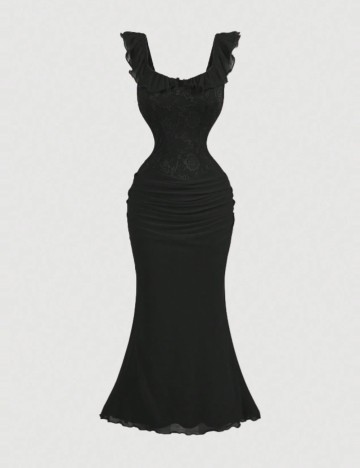Rochie midi Shein, negru