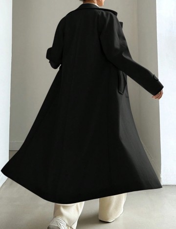 Palton Shein, negru