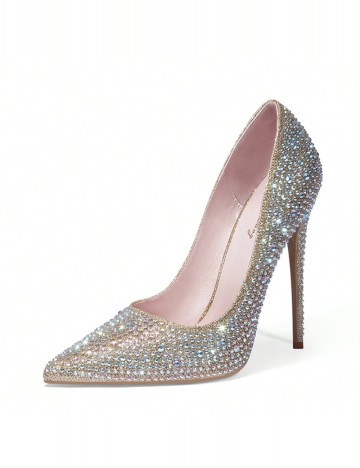 Pantofi cu toc Shein, mix culori