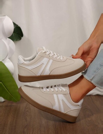 Pantofi Sport Shein, bej