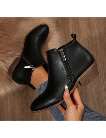 Botine Shein, negru