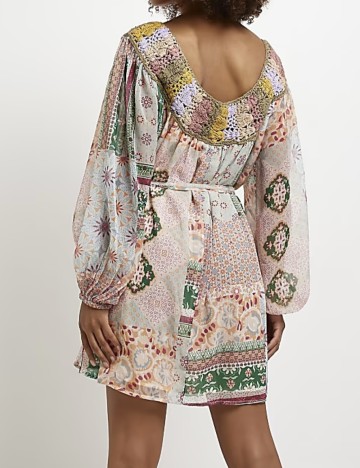 Rochie mini River Island, mix culori