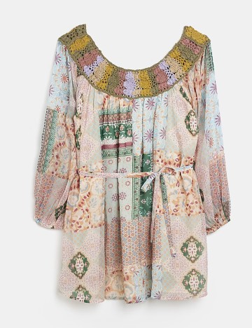 Rochie mini River Island, mix culori