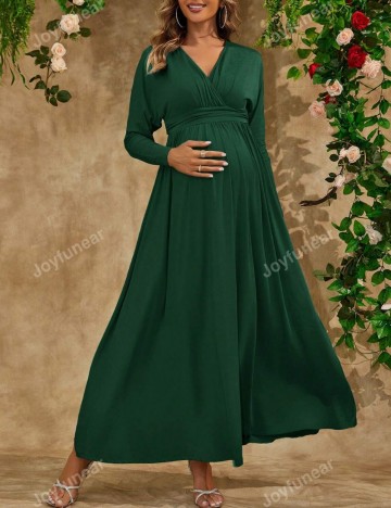 Rochie maxi Shein, verde