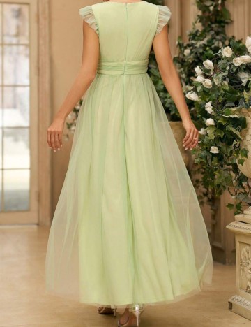 Rochie de ocazie Shein, verde