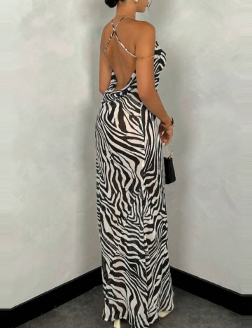 Rochie maxi Shein, mix culori