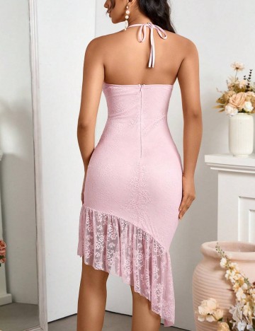 Rochie midi Shein, roz