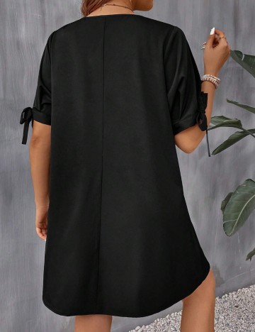 Rochie mini Shein Curve+, negru