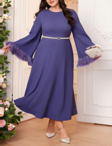 Rochie maxi Shein Curve+, mov