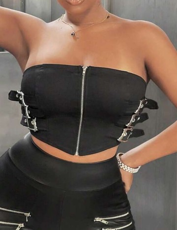 Top Shein, negru