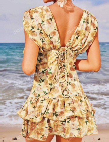 Rochie mini Shein, mix culori