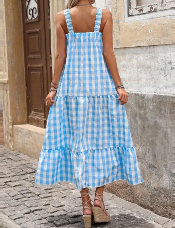Rochie maxi Shein, mix culori