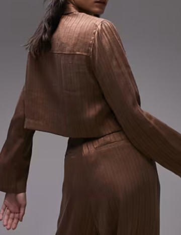 Jachetă Topshop, maro