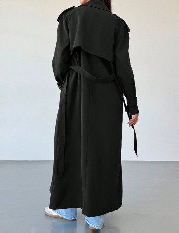 Trench Shein, negru