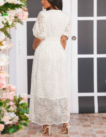 Rochie maxi Shein, alb