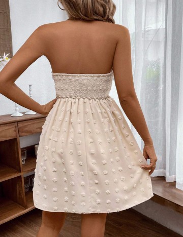 Rochie mini Shein, crem