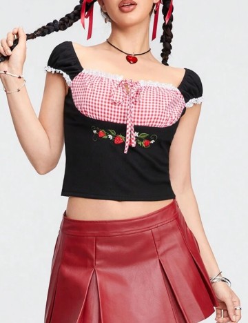 Top Romwe by Shein, mix culori