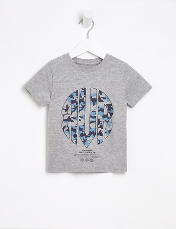 Tricou River Island, gri