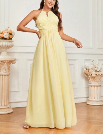 Rochie maxi Shein, galben