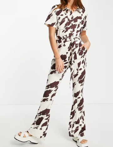 Salopetă lungă ASOS, mix culori