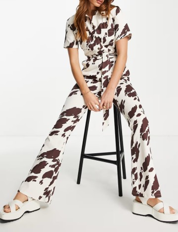 Salopetă lungă ASOS, mix culori