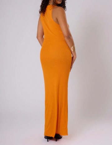 Rochie midi Shein, portocaliu