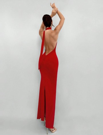 Rochie maxi Shein, roșu