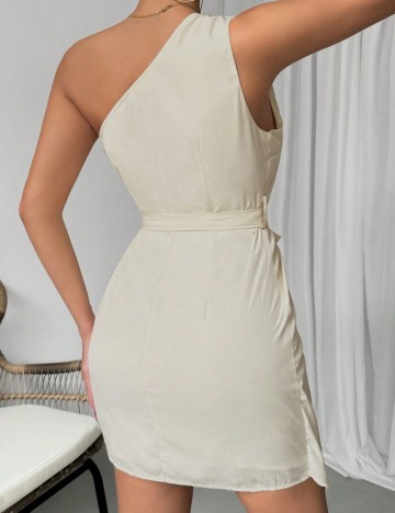 Rochie mini Shein, crem