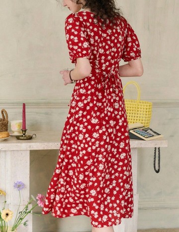 Rochie midi Shein, roșu