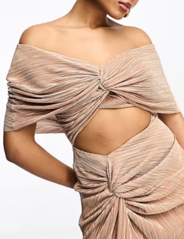 Rochie maxi ASOS, maro
