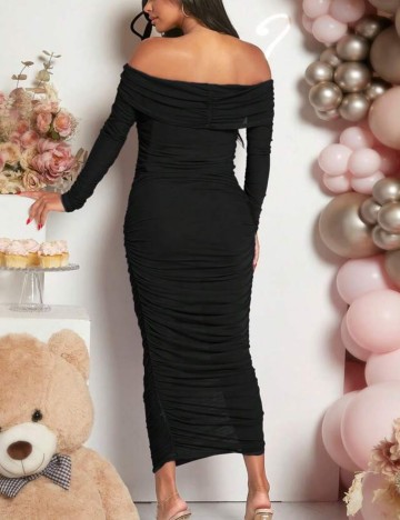 Rochie maxi Shein, negru